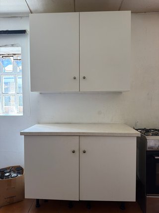 Mueble de cocina blanco
