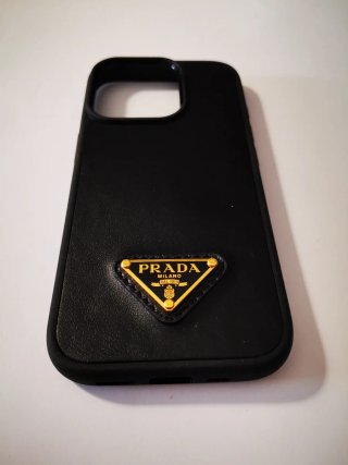 Cover iPhone 16 Pro Prada Nero