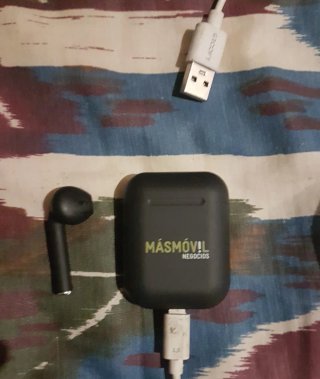 2AURICULARES BLUETOOTH I12 USADO 1 PAR DE VECES