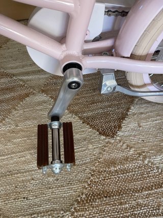 Bicicleta Banwood Rosa 16” con Rodines