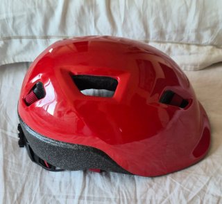 Casco B'Twin Rojo para Niños