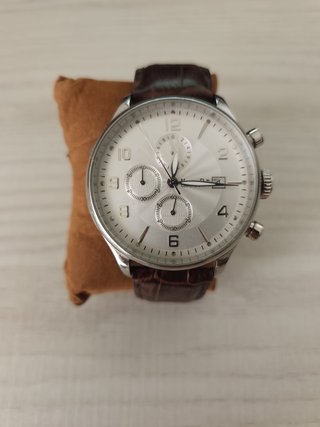Reloj Massimo Dutti Elegante Marrón/Plata