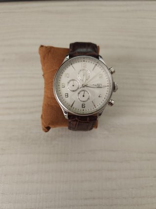 Reloj Massimo Dutti Elegante Marrón/Plata