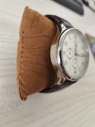 Reloj Massimo Dutti Elegante Marrón/Plata
