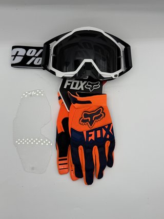 Gafas 100% y Guantes Fox Nuevos 1217