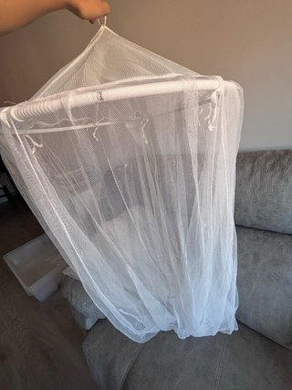 Mosquitera Ikea Cama/Terraza Blanca