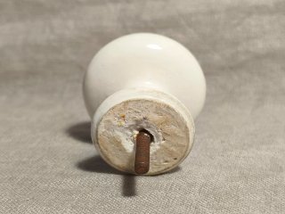 POMO ANTIGUO TIRADOR DE PORCELANA
