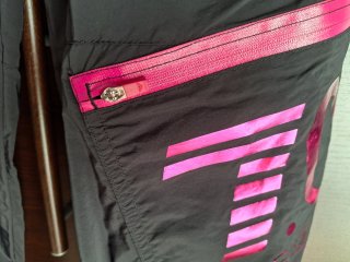 Tuta EA7 Emporio Armani felpa pantaloni nera rosa