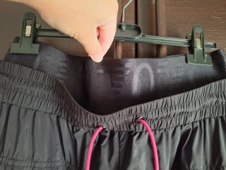 Tuta EA7 Emporio Armani felpa pantaloni nera rosa