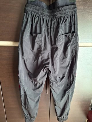 Tuta EA7 Emporio Armani felpa pantaloni nera rosa