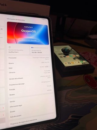 OnePlus Pad 4 12GB Ram 256GB