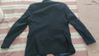 Traje azul marino