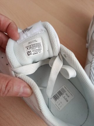 Deportivas Reebok Blancas y Plateadas