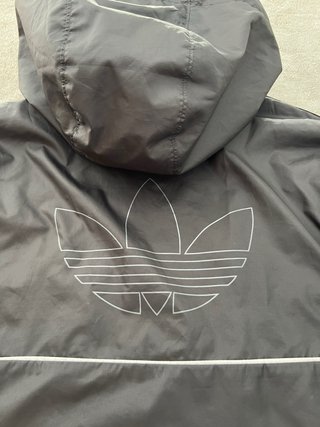 Chaqueta Adidas Originals Negra Y2K Vintage