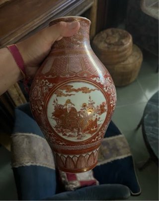 Jarrónes de porcelana japonés S.XIX