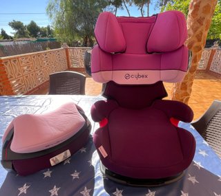 Silla Coche Cybex Pallas 2-Fix Rosa