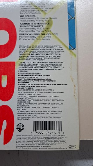 Vinilo LP B.S.O. Colors - Dennis Hooper