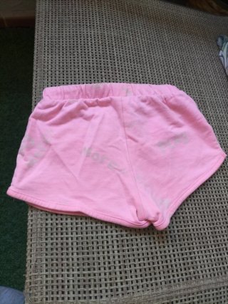 Shorts niña rosa
