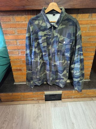 Chaqueta vaquera denim camuflaje Manfinity Talla 2