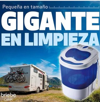 Lavadora Portátil brieber Mini