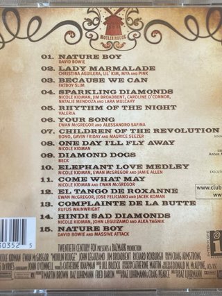 CD Moulin Rouge! Banda Sonora Original