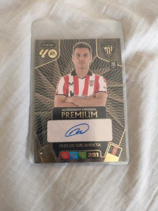 Carta Panini Ruiz de Galarreta Premium