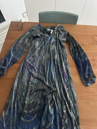 Vestido fiesta Zara L Lentejuelas