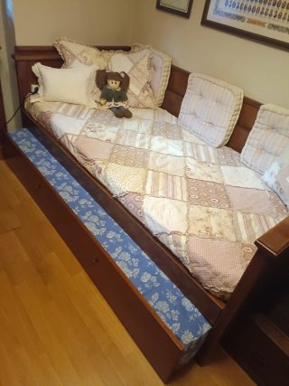 Mueble de estudio cerezo