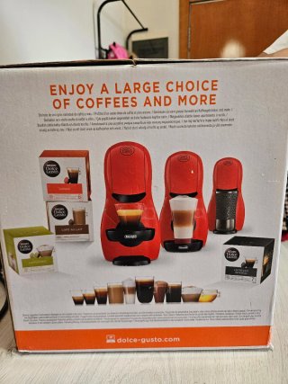 Cafetera Dolce Gusto Roja