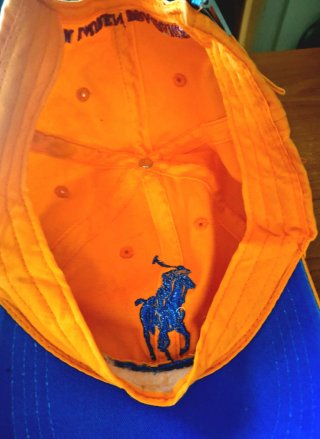 Polo Ralph Lauren – Cappellino a visiera arancione