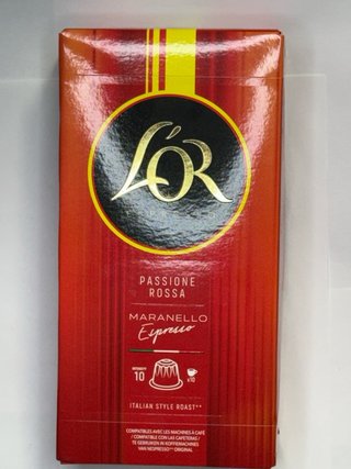 L'OR Barista Passione Rossa Ferrari Limitada NUEVA