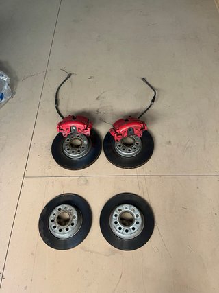Frenada golf 6 gti 4 discos y pinzas delanteras