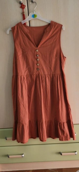 Vestido Naranja Talla M