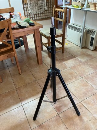 Trípode Peluquería Cabezal Maniquí