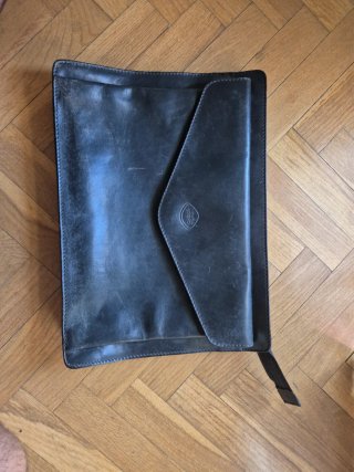 Portafolios cuero italiano The Trend