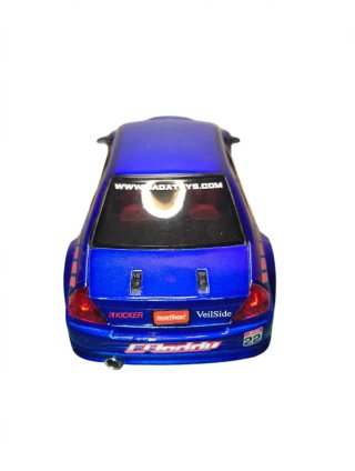 Coche de juguete Mitsubishi azul