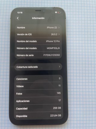 iPhone 12 Pro 256GB Space Gray
