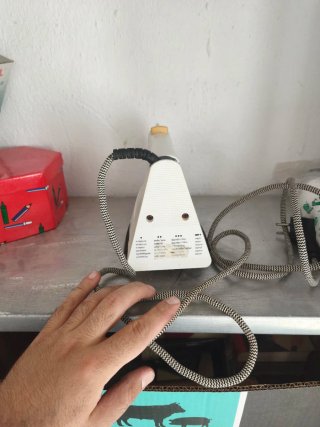 Plancha Braun Vintage