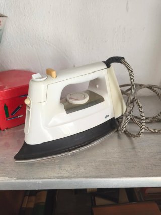 Plancha Braun Vintage
