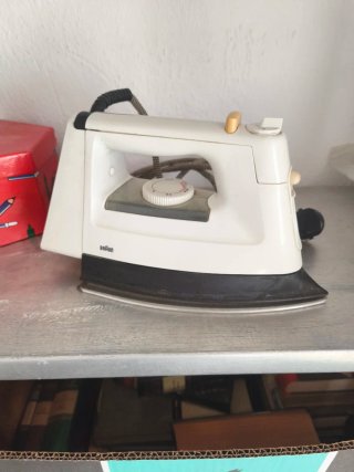 Plancha Braun Vintage