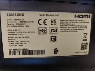 Monitor Samsung S32A600UUP