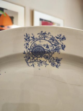 Fuente Pickman Azul y Blanca