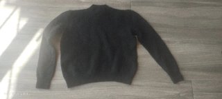 Jersey de lana negro