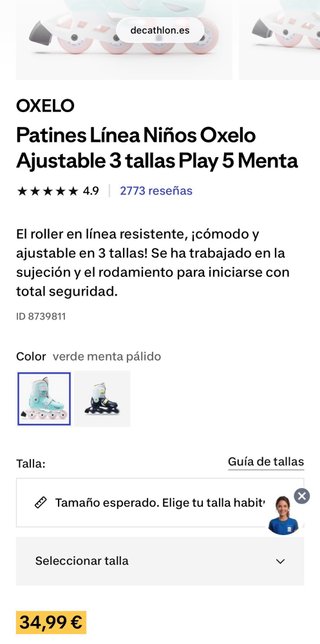 Patines en línea infantiles