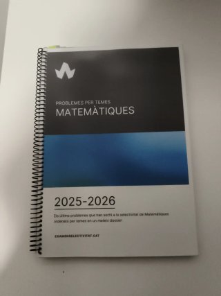 Problemes de selectivitat per temes matemàtiques c