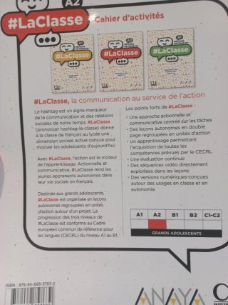 La classe Méthode français A 2