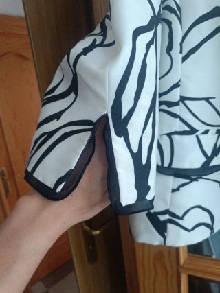Chaqueta Cortefiel fiesta estampada T.M