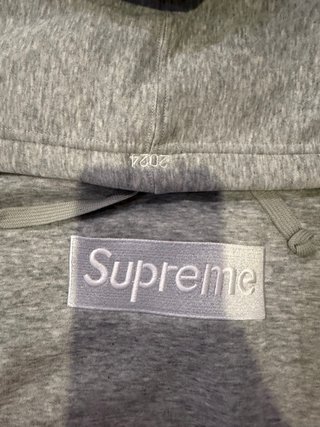 Sudadera Supreme Gris Talla M