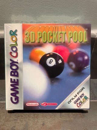 3D POCKET POOL NINTENDO GAME BOY COLOR PRECINTADO