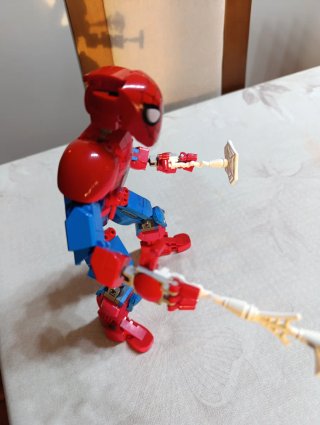 Lego Spiderman.